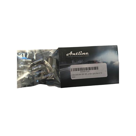 NIB Package of 10 Antline BA9S BA9 1895 1891 Automotive Box Lights - Picture 1 of 4